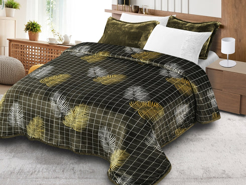 Alexa 4 Piece Duvet Cover Set with bedsheet & Pillow Covers for Double bed